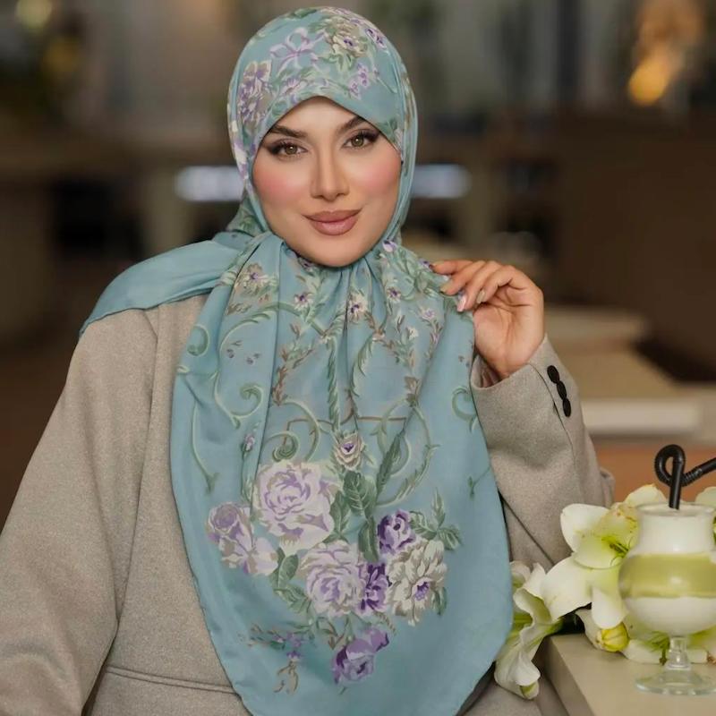 روسری گلدار وال ترک