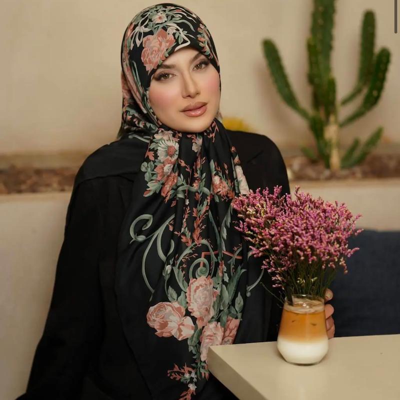 روسری گلدار وال ترک