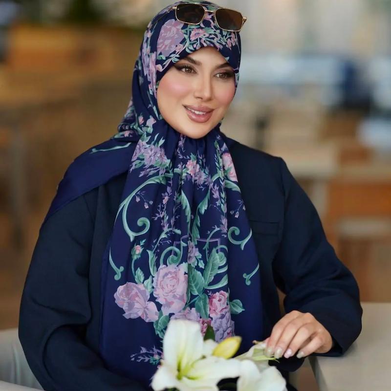 روسری گلدار وال ترک