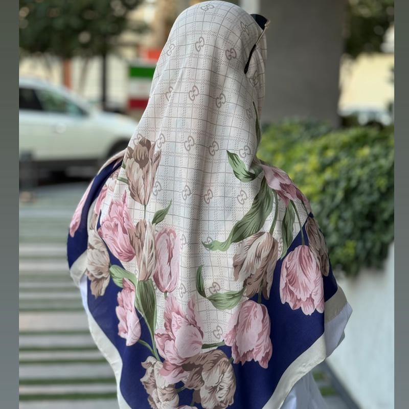 روسری سیا اسکارف لاله