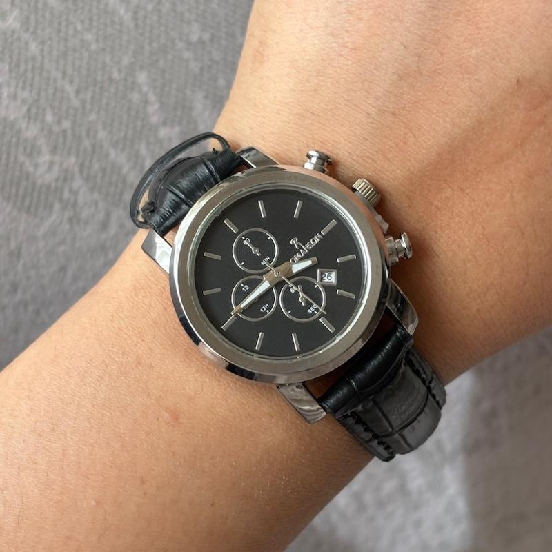 ساعت ست چرم رومانسون 