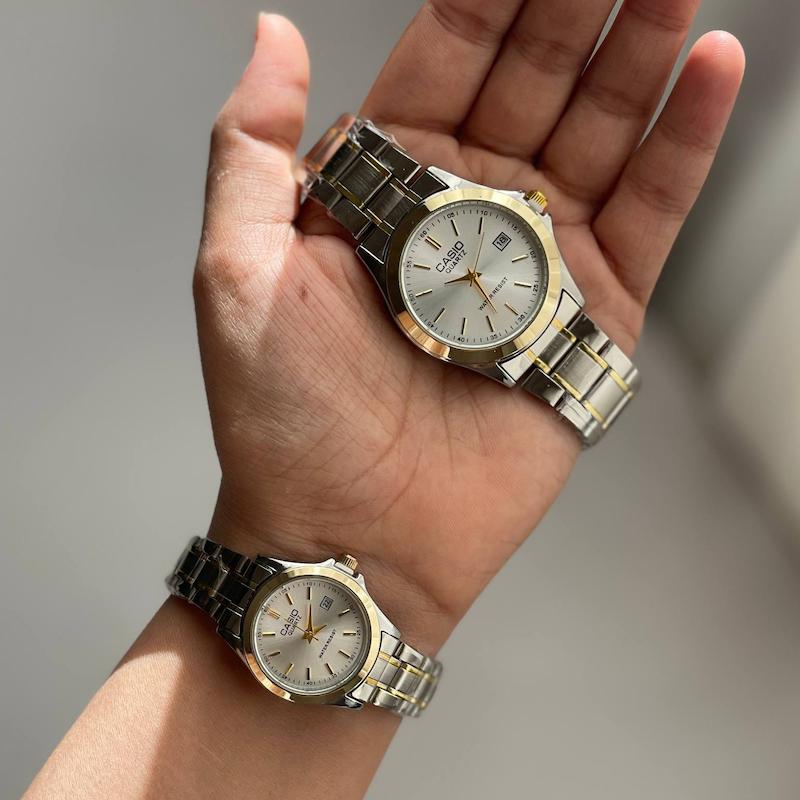 کاسیو کلاسیک طلایی سفید