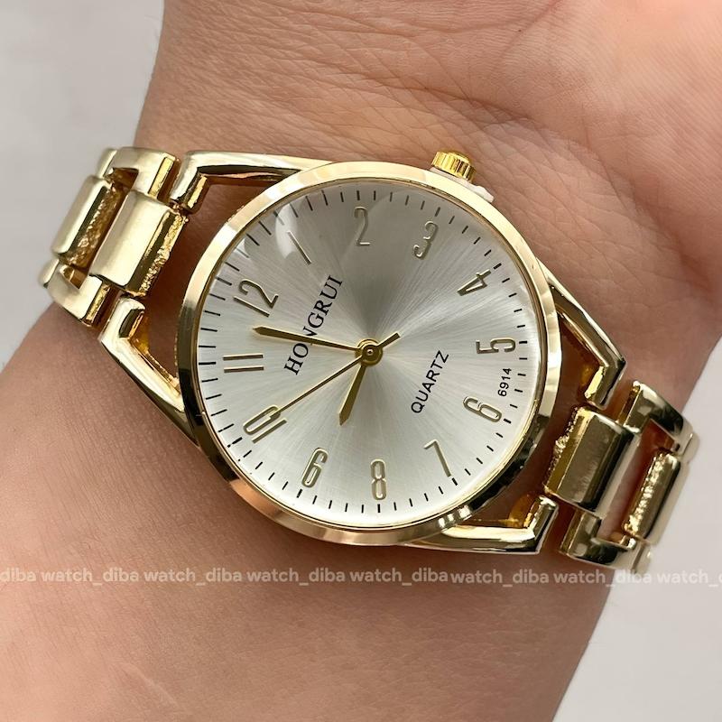 هانگری کارتیر زنانه طلایی سفید