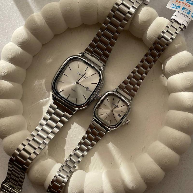 ساعت کاسیو اولد مانی فول سیلور