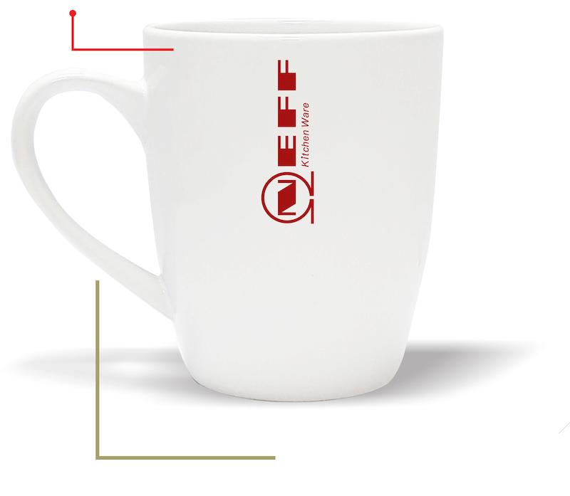 لیوان سرامیکی دسته دار کد CS7007