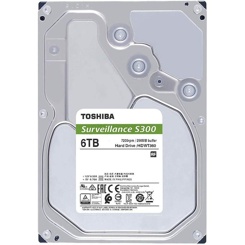 هارد توشیبا مدل S300 Surveillance با ظرفیت 6TB