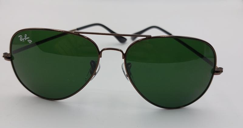 عینک آفتابی Ray ban مردانه فریم قهوه ای