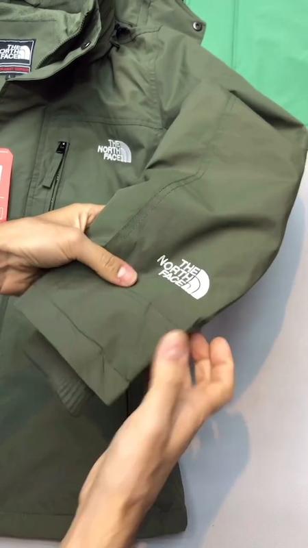 کاپشن دوپوش North Face کد 6