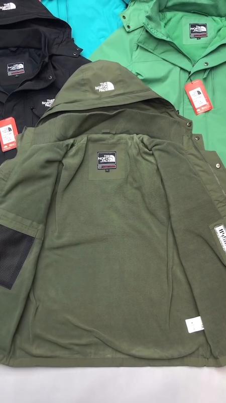 کاپشن دوپوش North Face کد 6