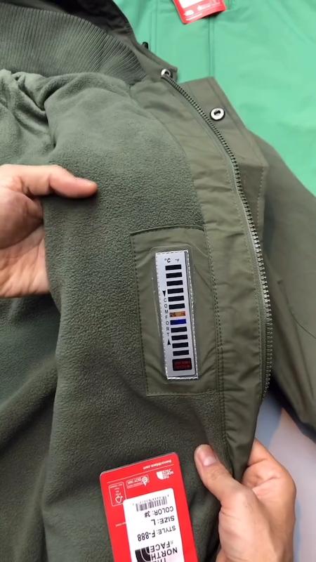 کاپشن دوپوش North Face کد 6