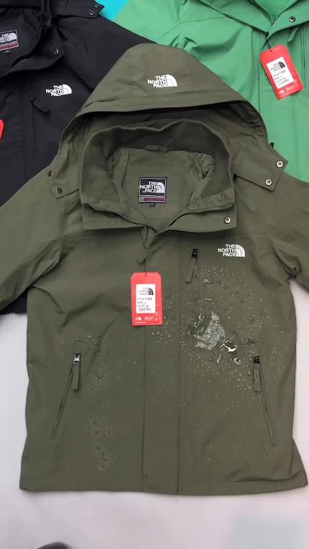 کاپشن دوپوش North Face کد 6