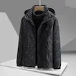 کاپشن دوپوش طرح گلبرگی کد 77007