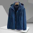کاپشن دوپوش طرح گلبرگی کد 77007