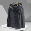 کاپشن دوپوش طرح گلبرگی کد 77007