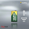 باتری کتابی شارژی وارتا مدل Recharge Accu Power 200mAh