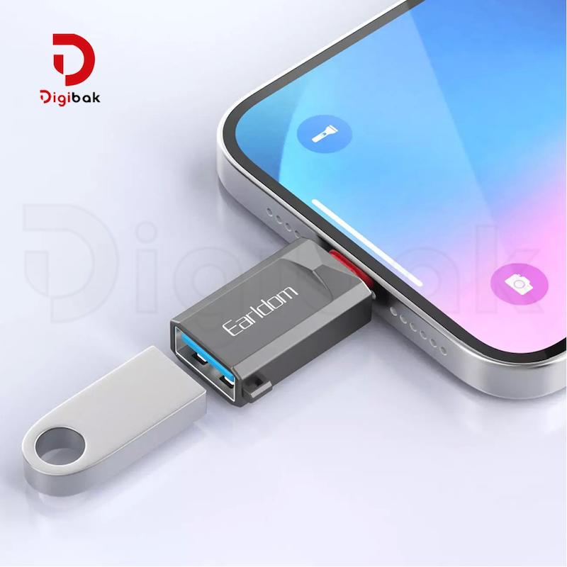 مبدل OTG ارلدام مدل ET-OT87L – تبدیل USB 3.0 به لایتنینگ برای آیفون