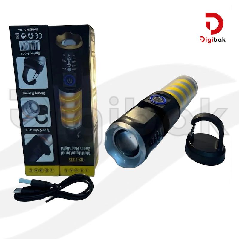 چراغ قوه پلیسی قلاب دار مدل HS-2305