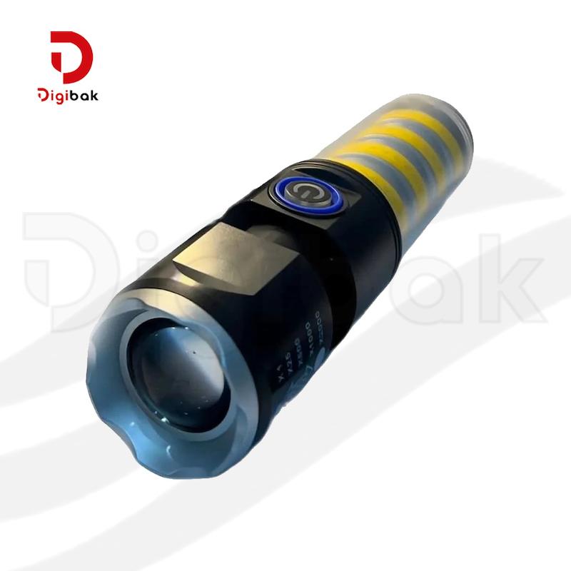 چراغ قوه پلیسی قلاب دار مدل HS-2305