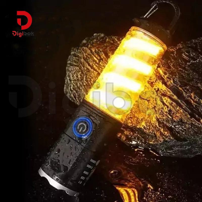 چراغ قوه پلیسی قلاب دار مدل HS-2305