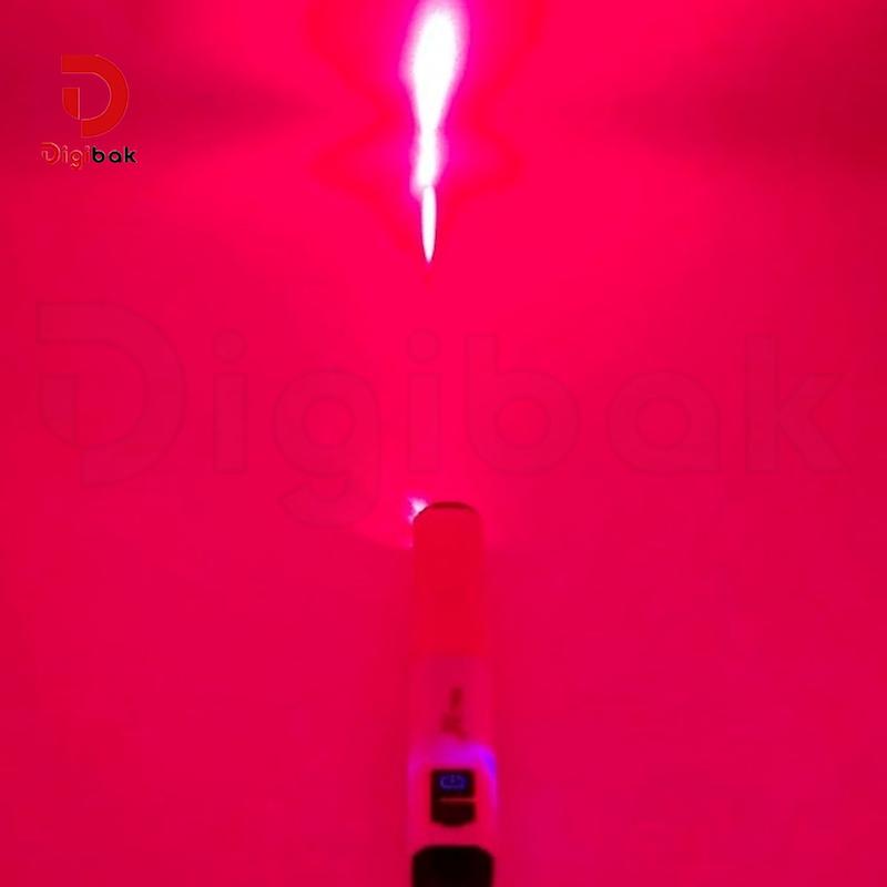 لیزر شارژی اسمال سان مدل D90 سه رنگ نور