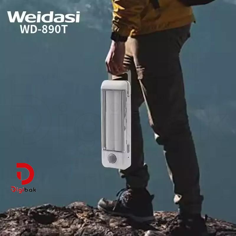 چراغ اضطراری شارژی ویداسی مدل WD-890T