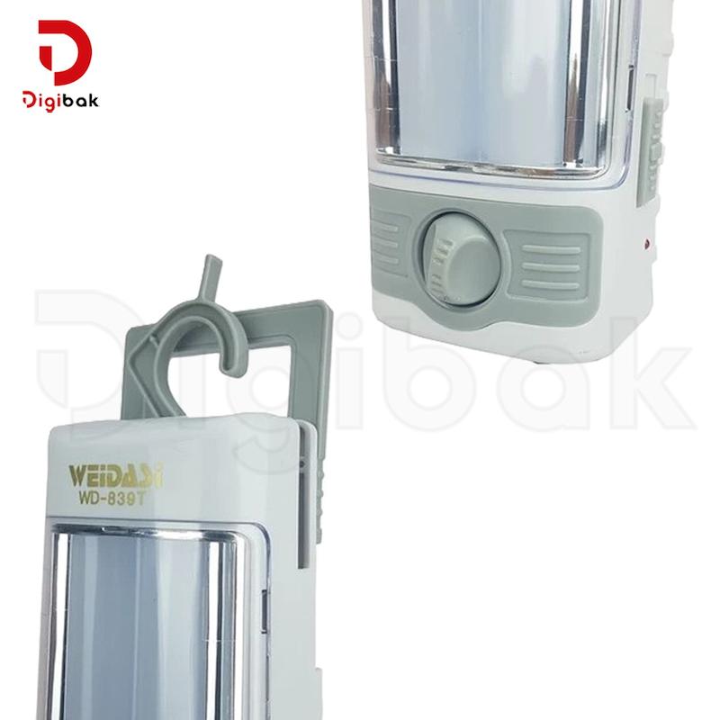 چراغ شارژی ویداسی مدل WD-839T