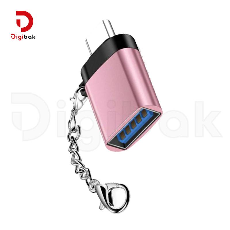 مبدل USB به تایپ C کینگ پلاس مدل HK-68
