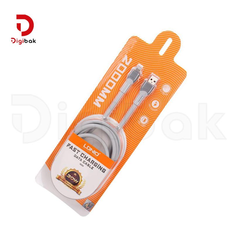 کابل لایتنینگ فست شارژ الدینیو مدل LS602