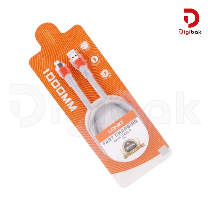 کابل تایپ سی فست شارژ الدینیو مدل LS601 یک متری 30 وات