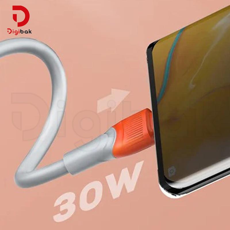 کابل تایپ سی فست شارژ الدینیو مدل LS602 دو متری 30 وات