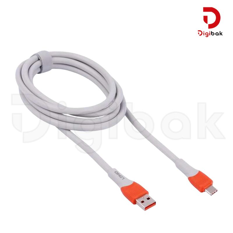 کابل تایپ سی فست شارژ الدینیو مدل LS602 دو متری 30 وات