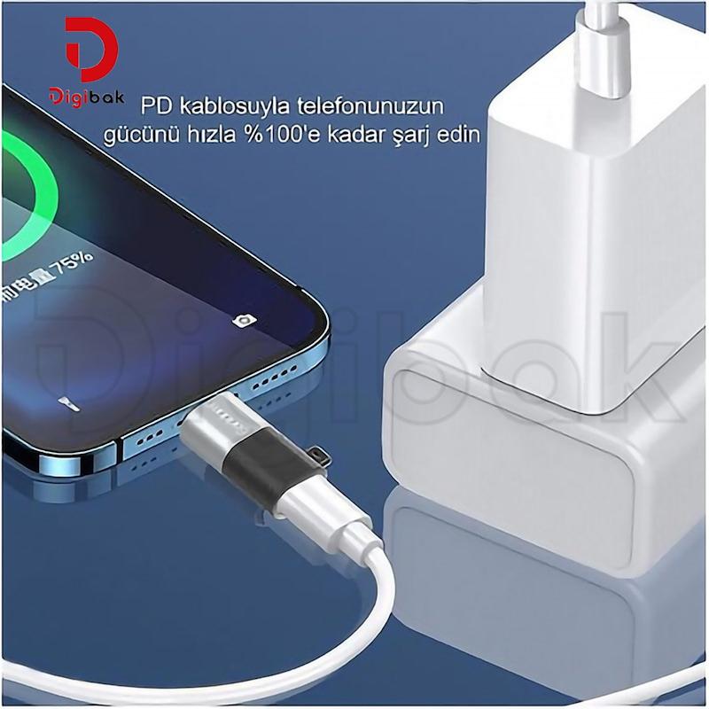 مبدل تایپ سی به لایتنینگ ارلدام مدل ET-TC17