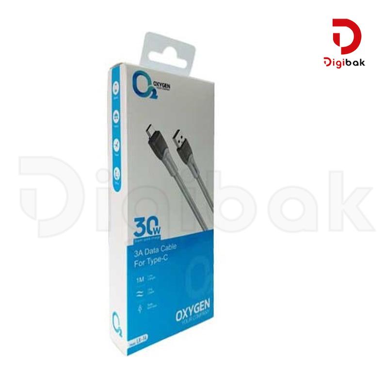 کابل تایپ سی فست شارژ اکسیژن مدل LX-14