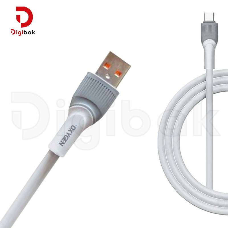کابل تایپ سی فست شارژ اکسیژن مدل LX-14