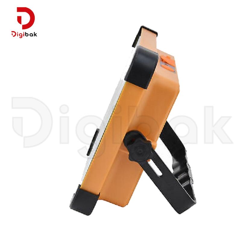 پروژکتور سیار شارژی و پاور بانک خورشیدی مدل D18