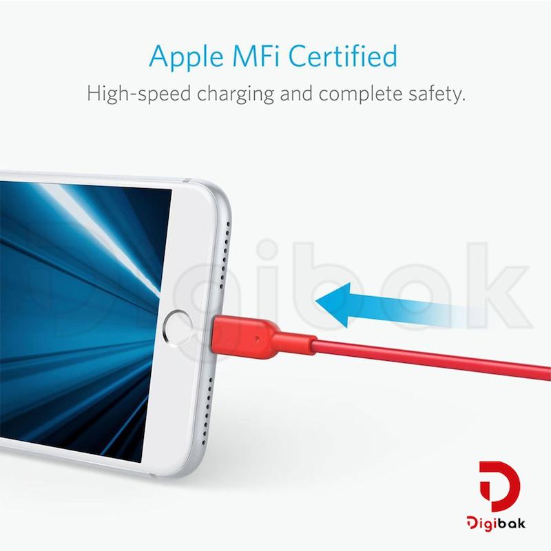 کابل تبدیل USB به لایتنینگ انکر مدل A8111 PowerLine