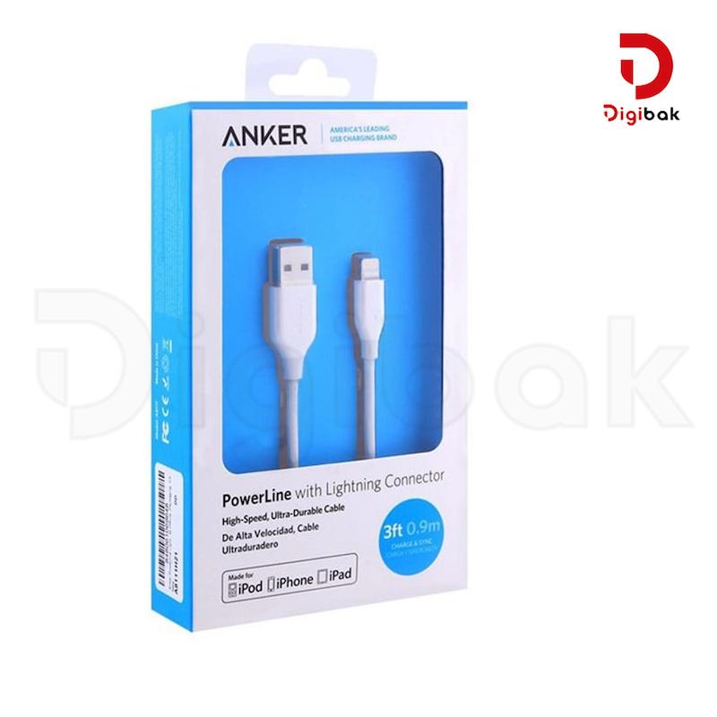 کابل تبدیل USB به لایتنینگ انکر مدل A8111 PowerLine