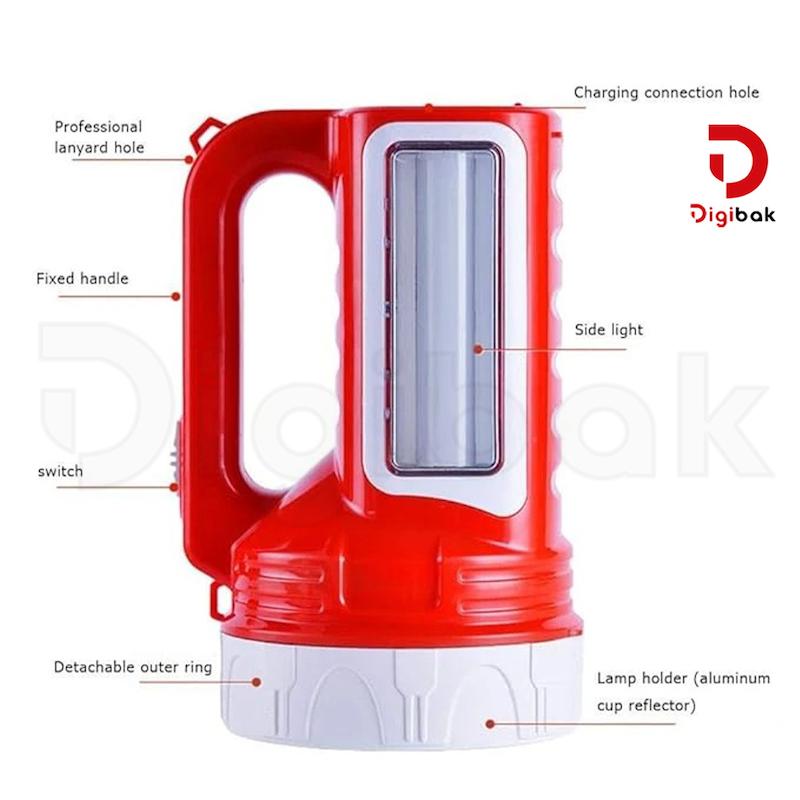 پروژکتور شارژی دستی DP مدل 7306 – 4.2 وات