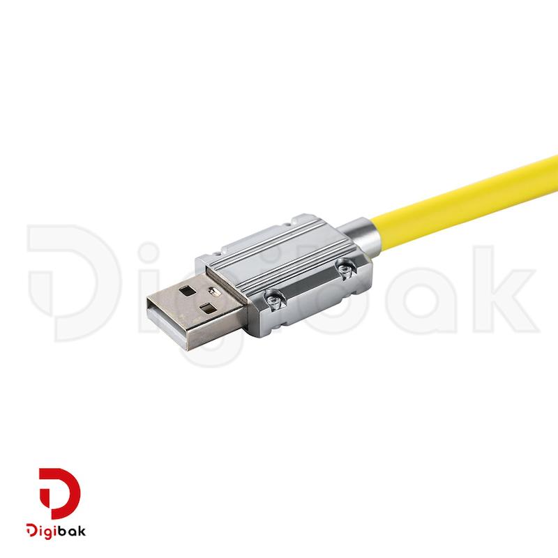 کابل تایپ سی فست شارژ سیلیکونی GFUZ مدل CA149