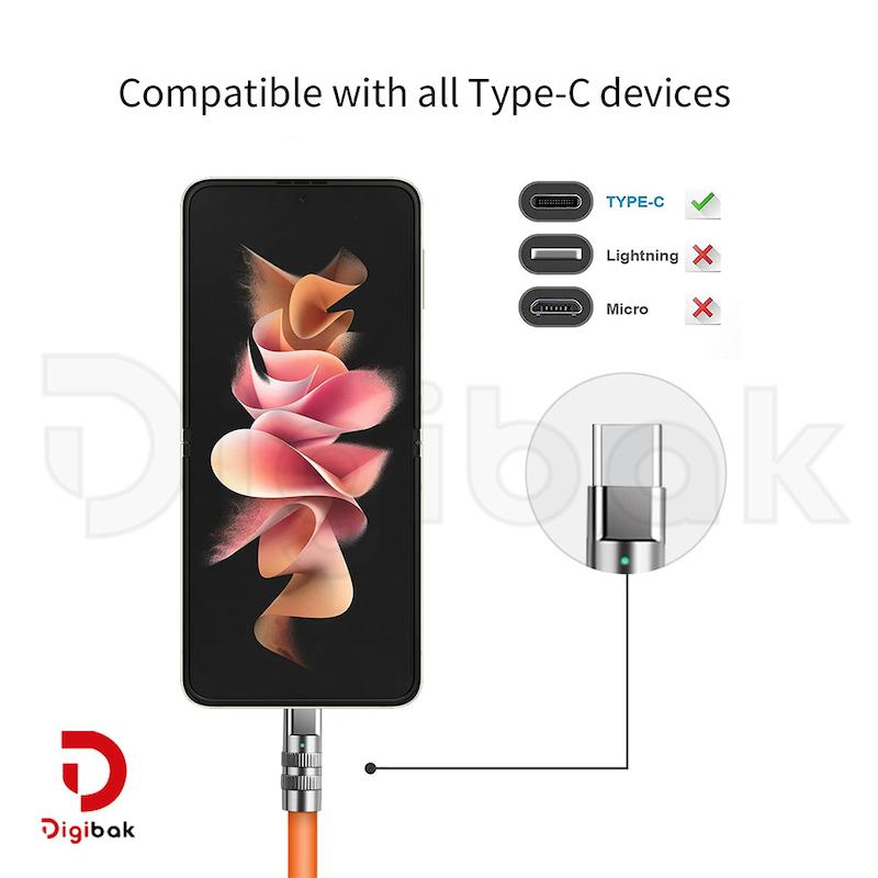 کابل تایپ سی فست شارژ Blue Spectrum مدل T-13