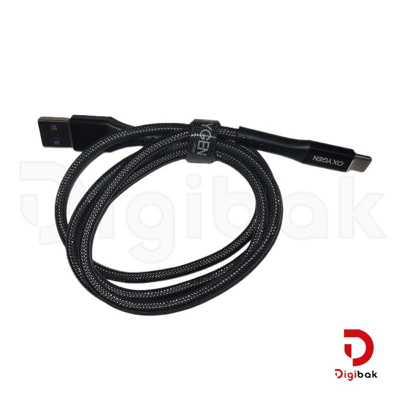 کابل شارژ تایپ سی اکسیژن مدل LX-8