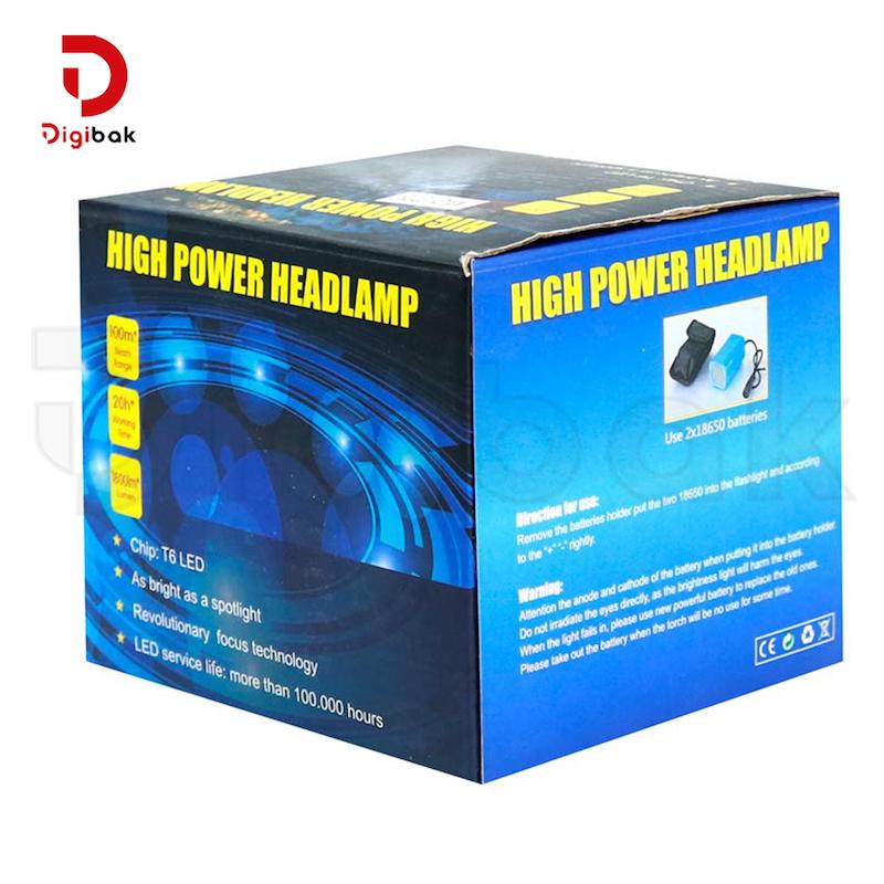 هدلایت دو باتری HIGH POWER مدل NB-T6