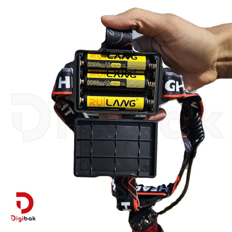 هدلایت سه باتری رویلانگ مدل RL-T62