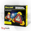 چراغ خطر شارژی مدل Hurry bolt HB-7709