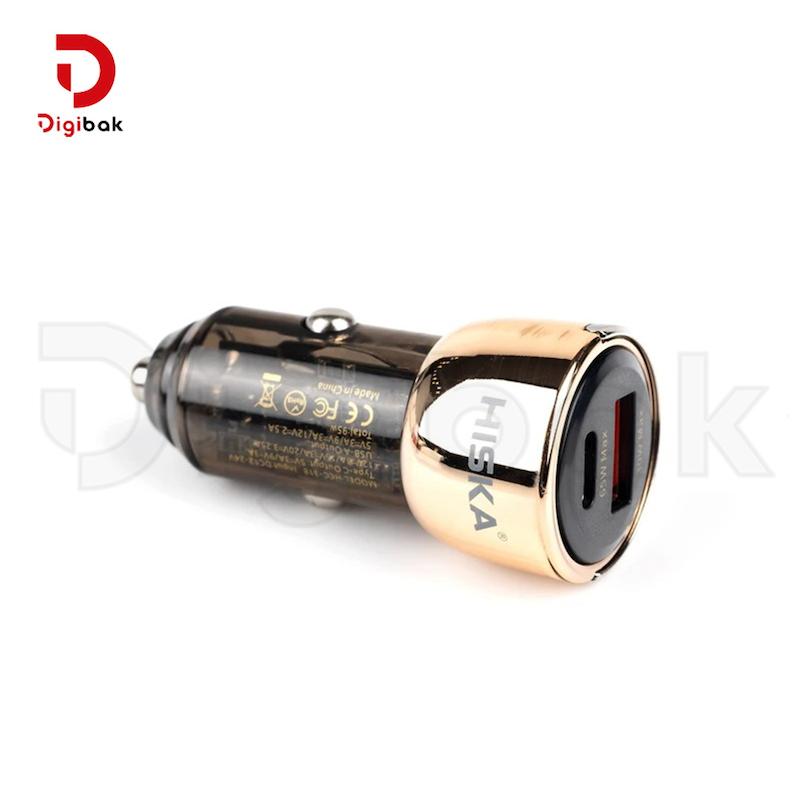 شارژر فندکی 95 واتی هیسکا مدل HCC-318