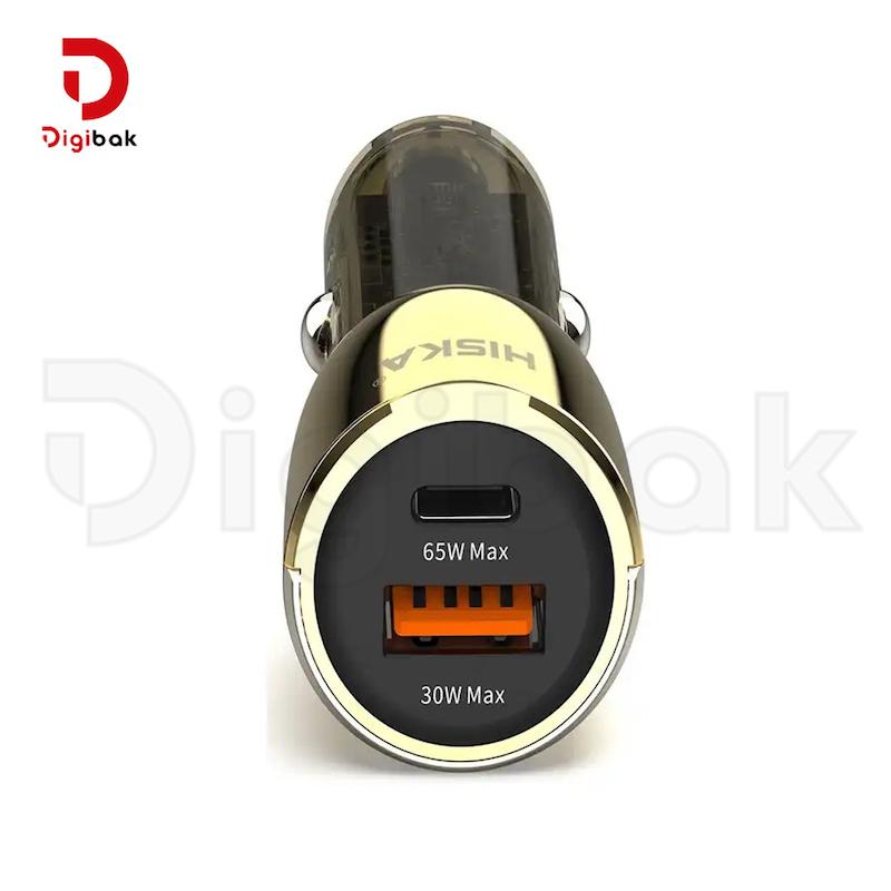 شارژر فندکی 95 واتی هیسکا مدل HCC-318