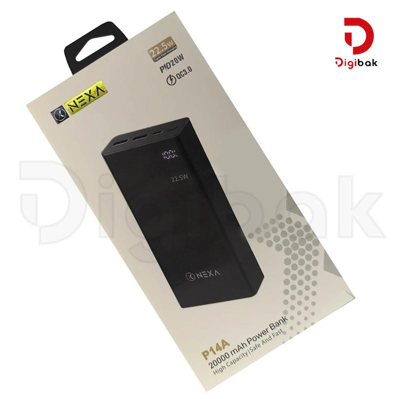 پاوربانک 20000mAh نکسا مدل P14A