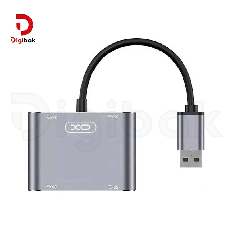 هاب 4 پورت USB 3.0 ایکس او مدل HUB012A