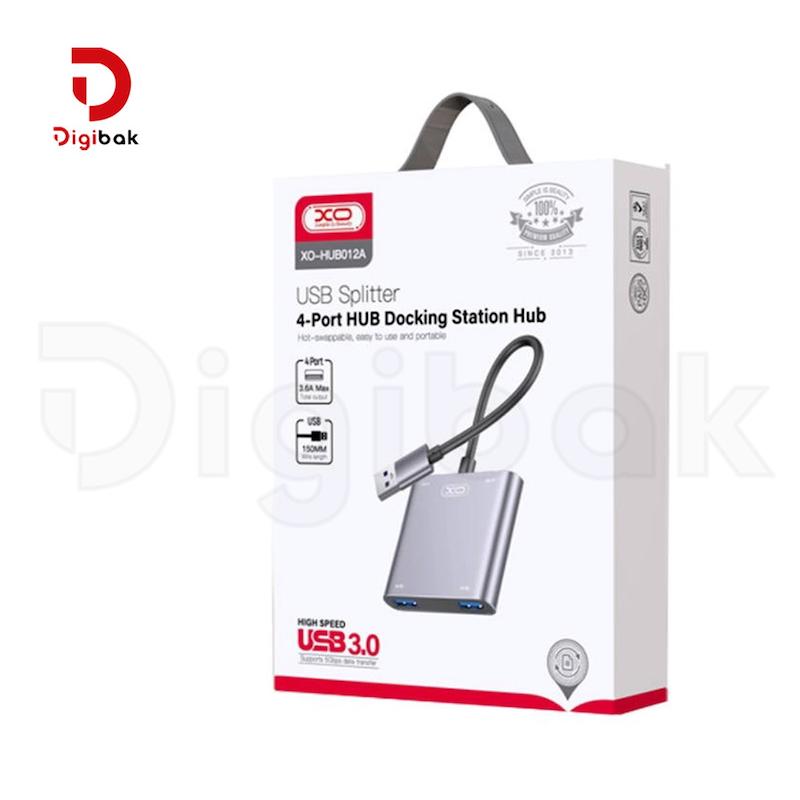 هاب 4 پورت USB 3.0 ایکس او مدل HUB012A