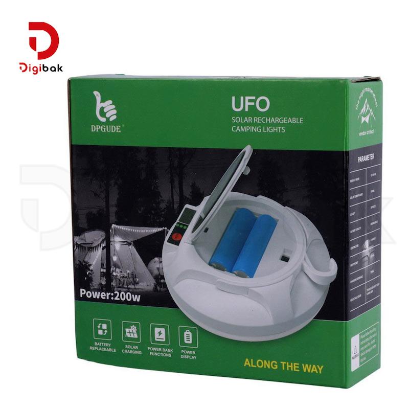 چراغ شارژی آویز دار DPGUDE مدل DP-K6-160 / 200W 